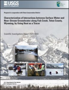 Characterization of interactions between surface water and near-stream groundwater along Fish Creek, Teton County, Wyoming, by using heat as a tracer: U.S. Geological Survey Scientific Investigations Report 2009–5160