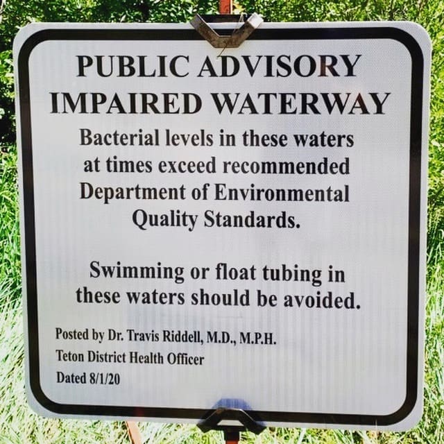 E. Coli Advisories Protect Our Water Jackson Hole